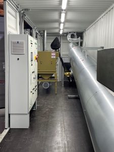 SoyRoaster End View
