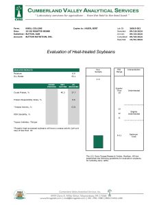 Soybean Analysis - CVAS1