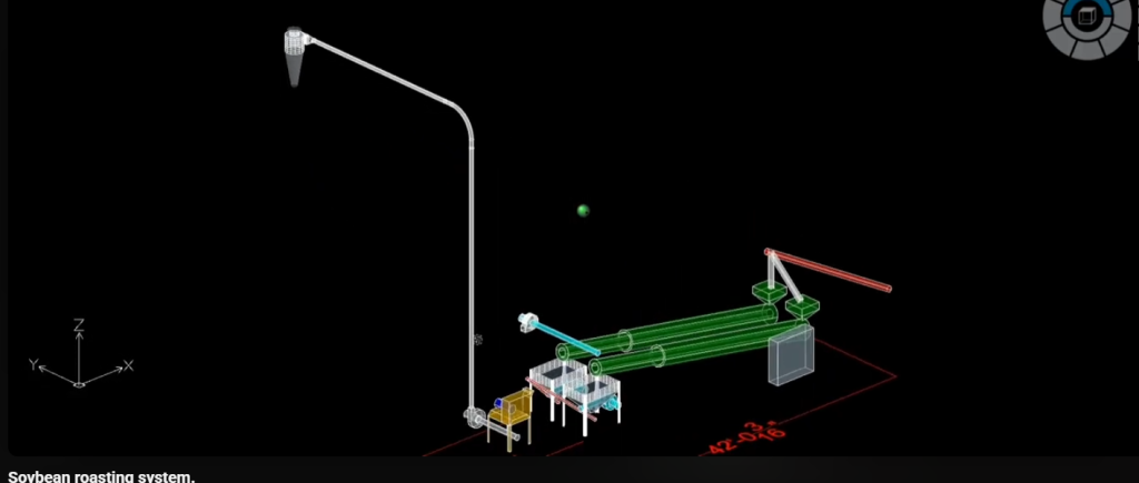 What Does A Soybean Roasting Setup Look Like?